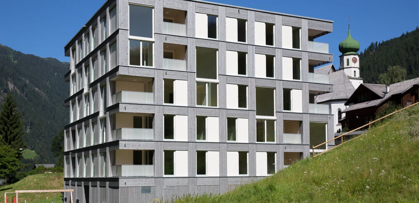 The extraordinary project “Tetrishaus“ in St. Gallenkirch has been nominated for the state award for architecture and sustainability klima:aktiv. 