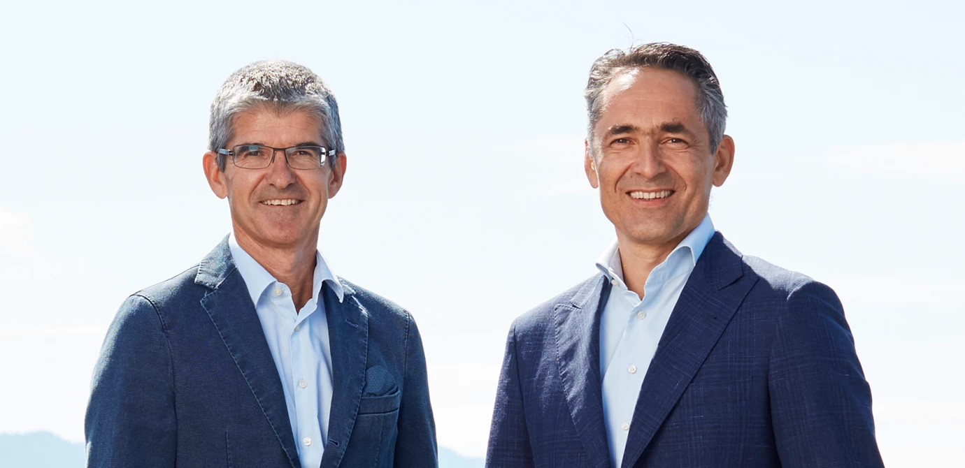 Mag. Ernst Thurnher and DI Hubert Rhomberg
