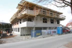 Firstfeier in Feldkirch: Bei der Wohnanlage von Alpenländischer und Rhomberg Bau in der Kapfstraße steht der Rohbau.